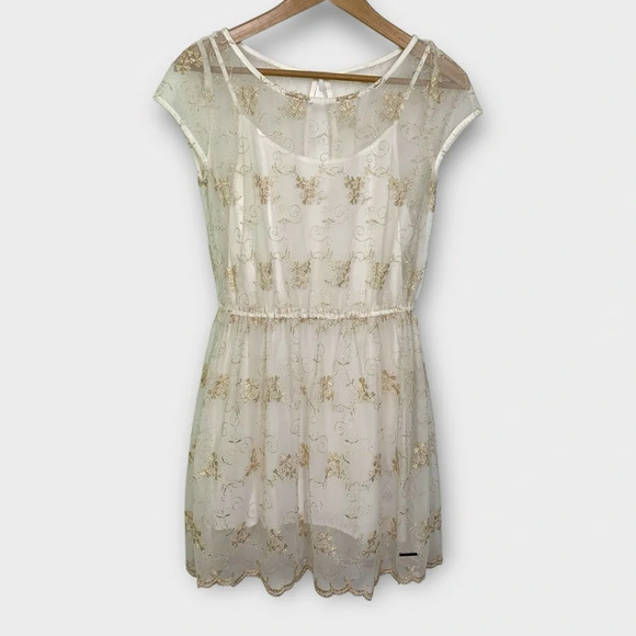 Abercrombie & Fitch Dresses & Skirts - Abercrombie & Fitch  Sheer Lace Dress